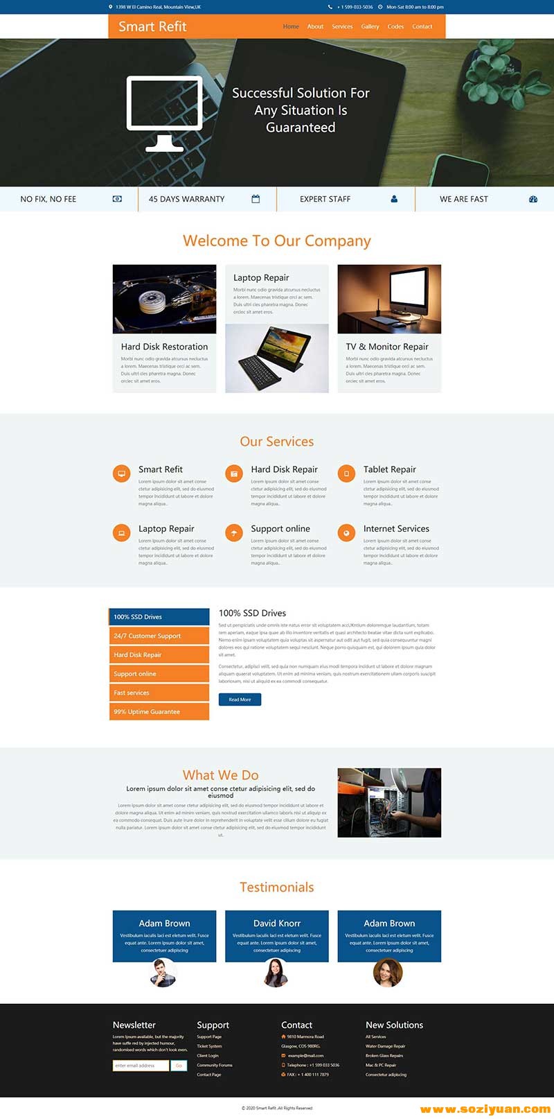 橙色html智能电脑改拆维建网站静态模板8760,橙色,html,智能,智能电脑,电脑